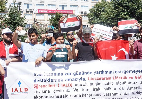 Iraklı öğrencilerden Türk Lirası'na destek - Sputnik Türkiye