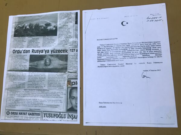 Rus Gezgin Yuriy Aleksandroviç Burlak'ın 2013'teki Ordu-Soçi arası yüzme macerasıyla ilgili basına da çok sayıda haber yansımış. - Sputnik Türkiye