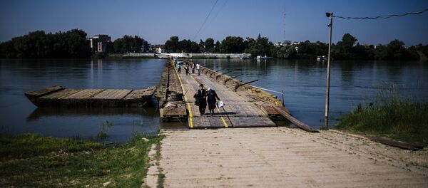 Bulgaristan'da Tuna ırmağı üzerindeki bir köprü - Sputnik Türkiye