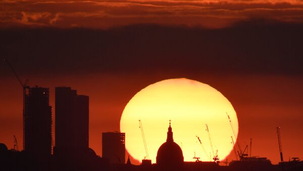 Londra günbatımı - Sputnik Türkiye