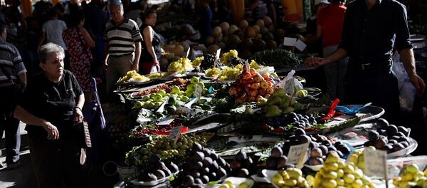 Pazar, alışveriş, meyve, enflasyon - Sputnik Türkiye