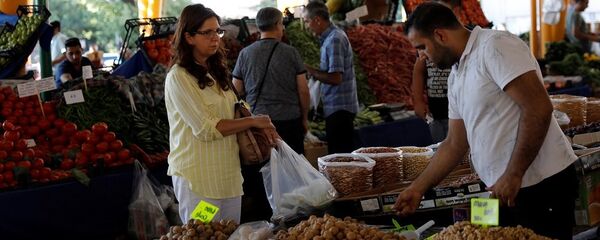 Pazar, alışveriş, meyve, enflasyon - Sputnik Türkiye