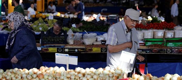 Pazar, alışveriş, meyve, enflasyon - Sputnik Türkiye