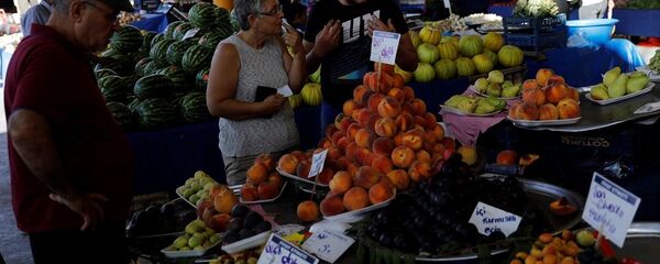 Pazar, alışveriş, meyve, enflasyon - Sputnik Türkiye
