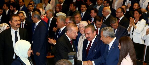 Recep Tayyip Erdoğan - Bülent Arınç - Sputnik Türkiye