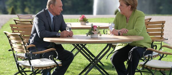 3 saat süren Putin-Merkel görüşmesi sona erdi - Sputnik Türkiye