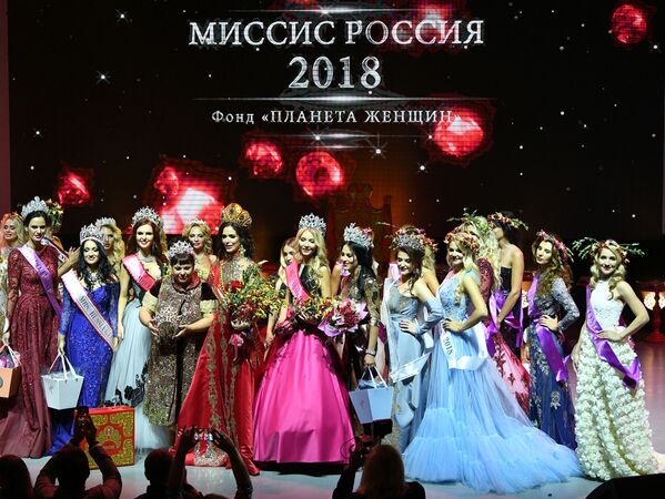 Moskova'da Mrs. Russia Güzellik Yarışması - Sputnik Türkiye