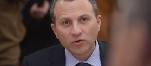 Lübnan Dışişleri Bakanı Cibran Basil - Sputnik Türkiye