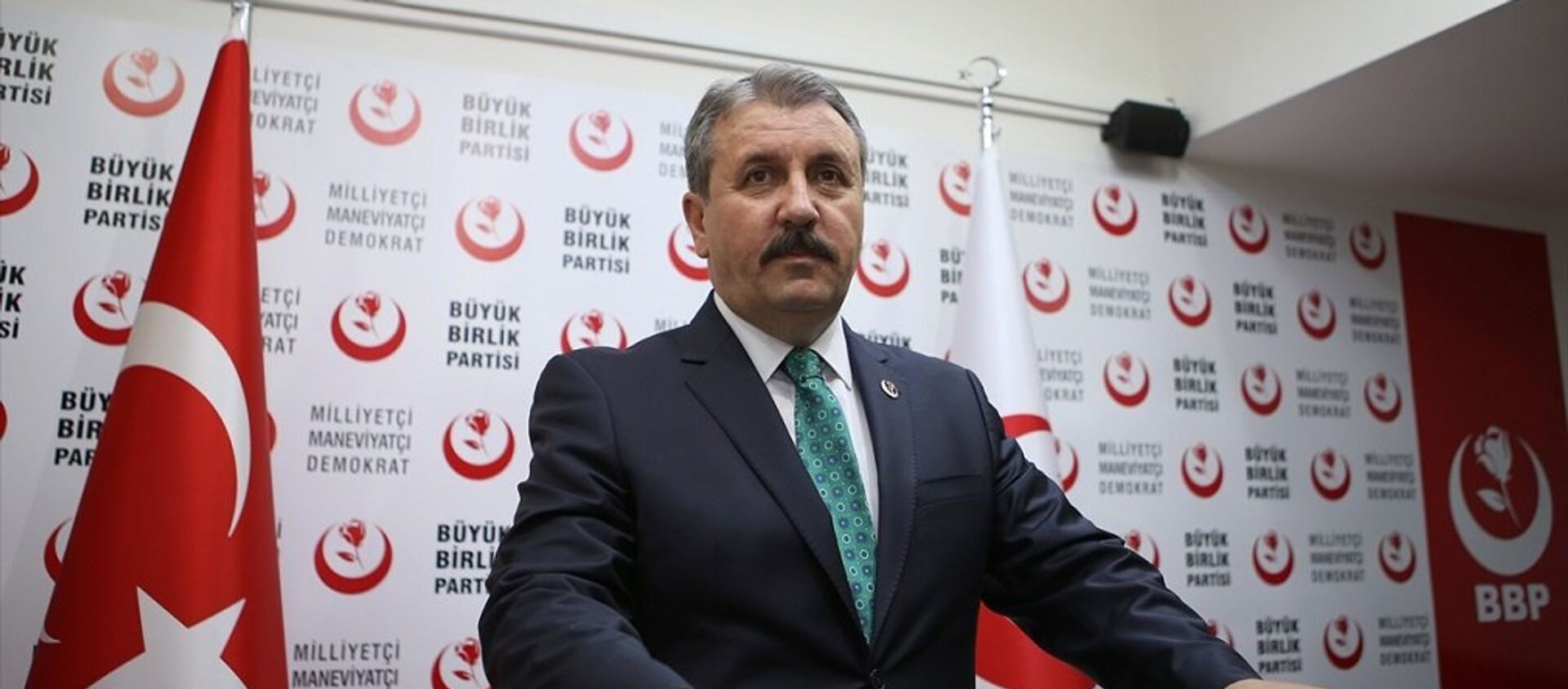 Büyük Birlik Partisi (BBP) Genel Başkanı Mustafa Destici - Sputnik Türkiye, 1920, 10.11.2019