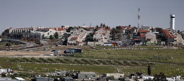Batı Şeria'daki Adam adlı Yahudi yerleşimi - Sputnik Türkiye