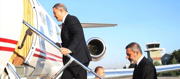 Milli Savunma Bakanı Hulusi Akar ve MİT Başkanı Hakan Fidan - Sputnik Türkiye