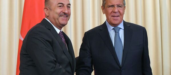 Sergey Lavrov- Mevlüt Çavuşoğlu - Sputnik Türkiye