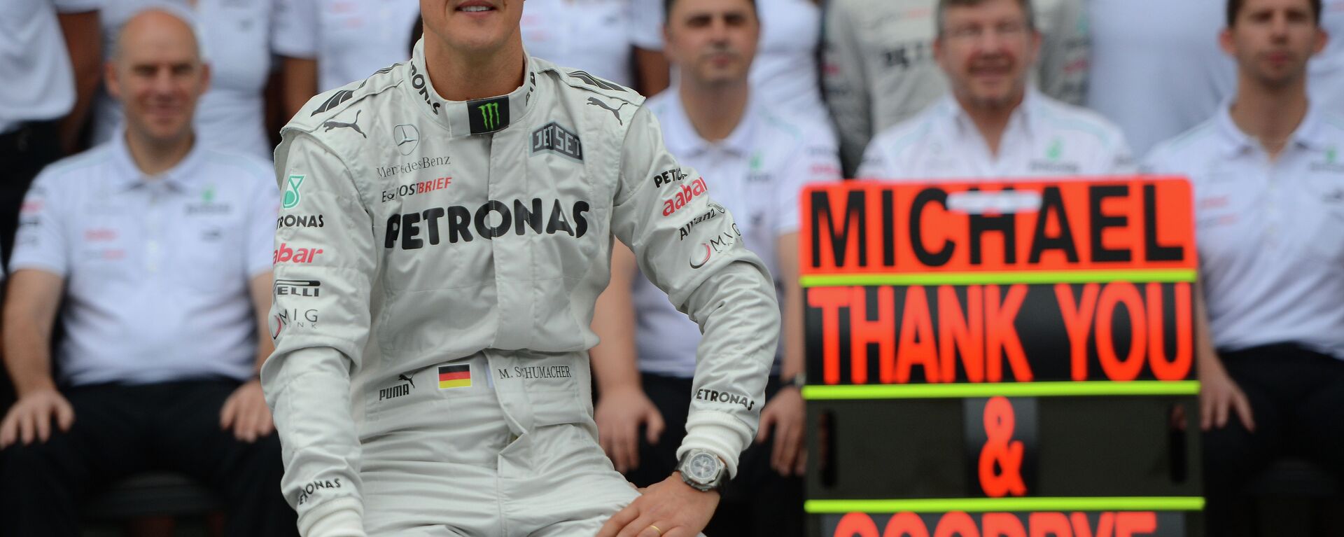 German Formula One driver Michael Schumacher - Sputnik Türkiye, 1920, 20.04.2023