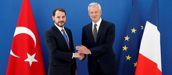 Bruno Le Maire - Berat Albayrak - Sputnik Türkiye