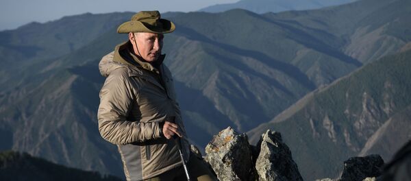 Putin haftasonu tatil için yine Tuva'yı tercih etti - Sputnik Türkiye