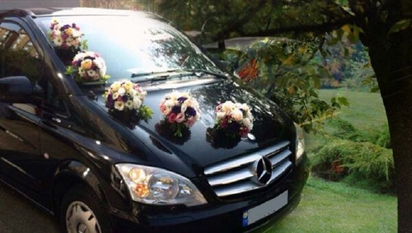 Mercedes Vito düğün arabası - Sputnik Türkiye