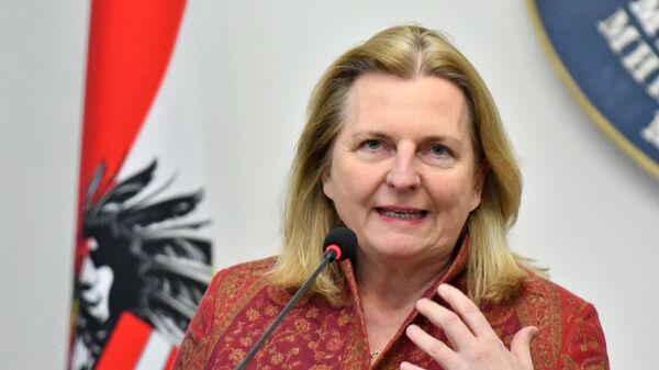 Außenministerin Österreichs Karin Kneissl - Sputnik Türkiye