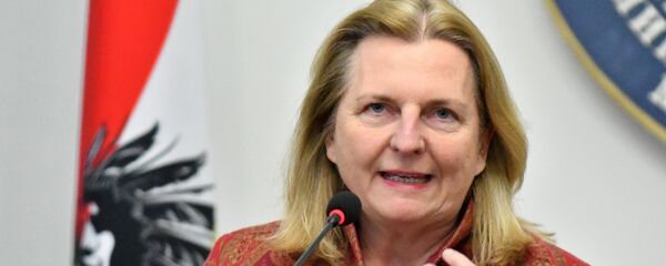Außenministerin Österreichs Karin Kneissl Außenministerin Österreichs Karin Kneissl - Sputnik Türkiye