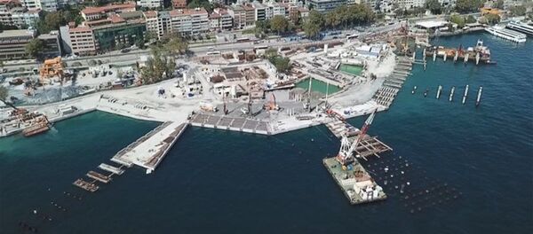 Kabataş martı projesi - Sputnik Türkiye