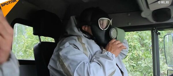 Rus askerlerden aerosol perdesi - Sputnik Türkiye