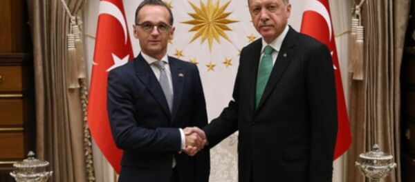 Erdoğan-Maas - Sputnik Türkiye