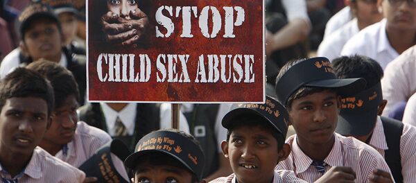 Hindistan'da çocuk tecavüzü protestoları - Sputnik Türkiye