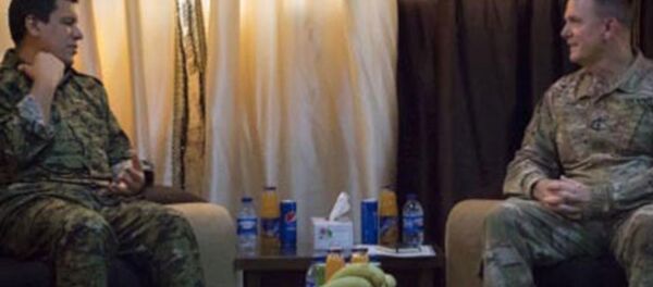 ABD'li general, Türkiye tarafından kırmızı kategoride aranan YPG'li ile görüştü - Sputnik Türkiye