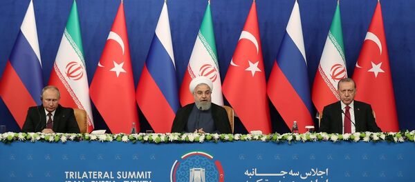 Erdoğan-Ruhani-Putin Erdoğan-Ruhani-Putin - Sputnik Türkiye