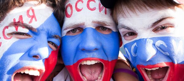 Rusya milli futbol takımı taraftarları - Sputnik Türkiye