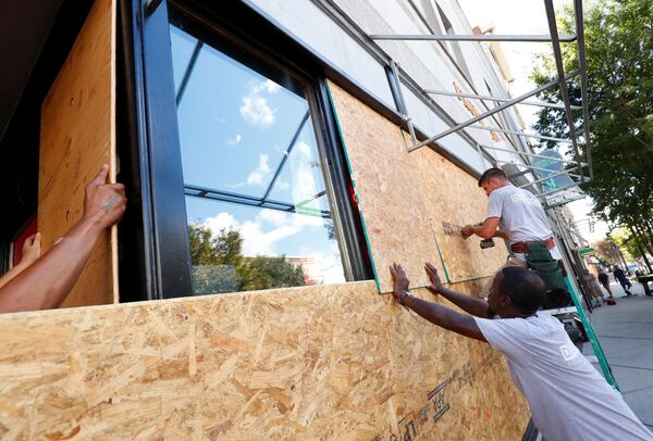 ABD'nin Kuzey Carolina eyaletinde Florence kasırgası hazırlıkları - Sputnik Türkiye