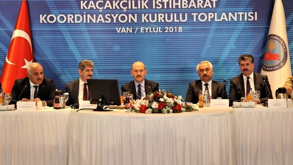 'Kaçakçılık, İstihbarat, Koordinasyon Kurulu' toplantısı - Sputnik Türkiye