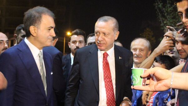 Türkiye Cumhurbaşkanı Recep Tayyip Erdoğan, Zeytinburnu sahilinde piknik yapan vatandaşlarla bir araya gelerek, yaklaşık 45 dakika sohbet etti. - Sputnik Türkiye