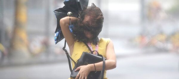 Çin, Mangkhut tayfunu - Sputnik Türkiye