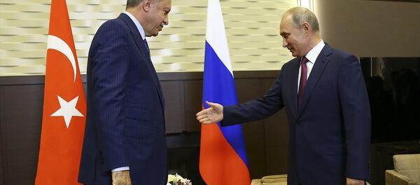 Rusya Devlet Başkanı Vladimir Putin ile Türkiye Cumhurbaşkanı Recep Tayyip Erdoğan Soçi'de Rusya Devlet Başkanı Vladimir Putin ile Türkiye Cumhurbaşkanı Recep Tayyip Erdoğan Soçi'de - Sputnik Türkiye