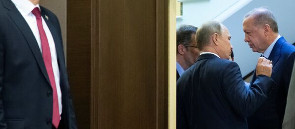 Soçi'de İdlib için Putin-Eroğan zirvesi - Sputnik Türkiye