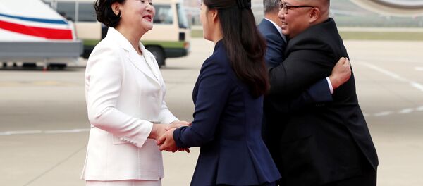 Güney Kore lideri Moon Jae-in- Kuzey Kore lideri Kim Jong-un - Sputnik Türkiye