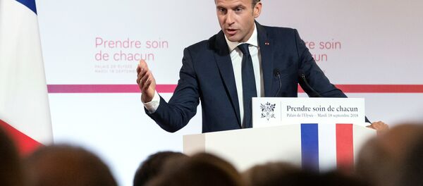 Fransa Cumhurbaşkanı Emmanuel Macron - Sputnik Türkiye
