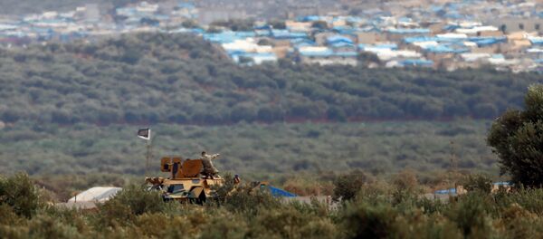 İdlib'e bağlı Atme kasabasının Reyhanlı'dan görünüşü - Sputnik Türkiye