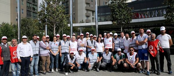 Cargill işçileri, oturma eylemi - Sputnik Türkiye