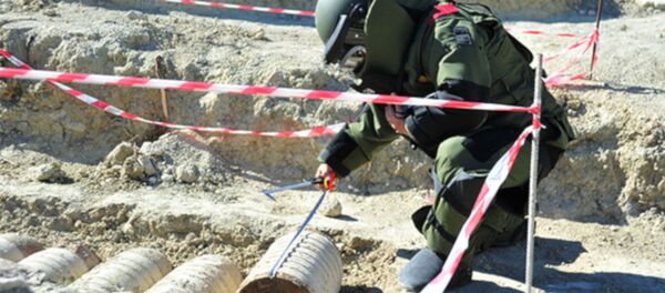 Çanakkale Savaşlarından kalma patlamamış top mermisi imha edildi - Sputnik Türkiye