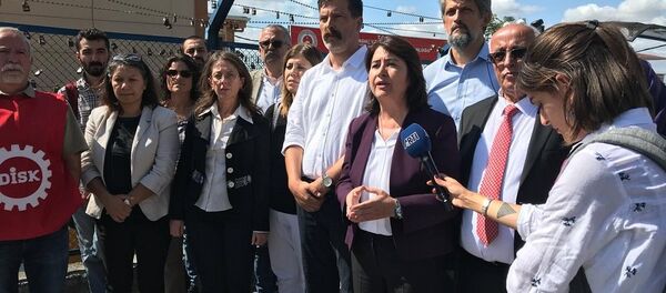 DİSK, HDP, basın açıklaması, 3. havalimanı - Sputnik Türkiye