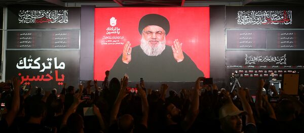 Hizbullah lideri Hasan Nasrallah - Sputnik Türkiye
