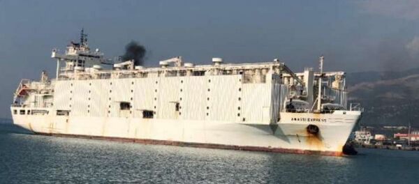 21 bin ithal hayvanı taşıyan gemi İskenderun’a geldi - Sputnik Türkiye