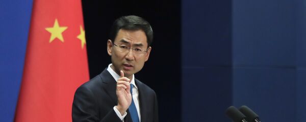 Çin Dışişleri Sözcüsü Geng Shuang Çin Dışişleri Sözcüsü Geng Shuang - Sputnik Türkiye