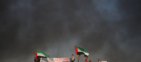 İsrailli aktivistlerden Gazze’ye destek gösterisi - Sputnik Türkiye