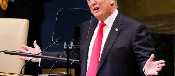 Donald Trump 73. BM Genel Kurulu'nda konuştu. - Sputnik Türkiye
