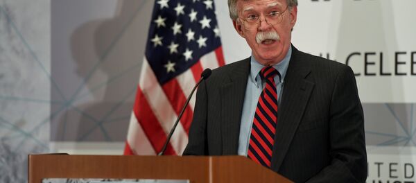 73. BM Genel Kurulu yan faaliyetleri kapsamında Nükleer İran'a Karşı Birleşmişler grubunun zirvesinde ABD Ulusal Güvenlik Danışmanı John Bolton konuştu - Sputnik Türkiye