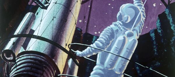 'Mars'la buluşma'. Sanatçı Andrey Sokolov - Sputnik Türkiye