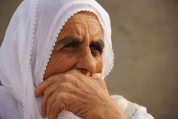 Yaşlı kadınların yüz hatları - Sputnik Türkiye