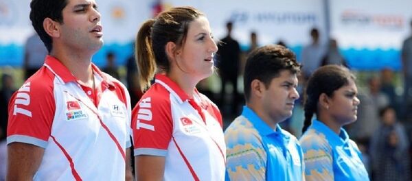 Türkiye, Dünya Okçuluk Şampiyonası'nda altın madalya kazandı - Sputnik Türkiye